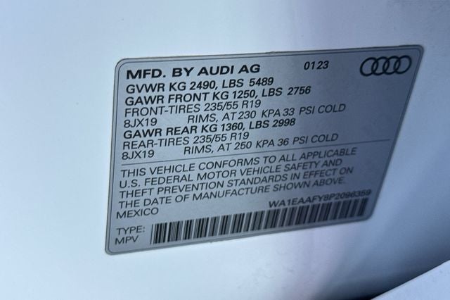 2023 Audi Q5 45 S line Premium Plus quattro