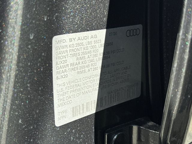 2026 Audi Q5 2.0T Premium Plus quattro