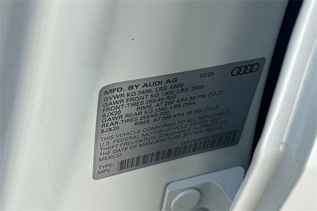 2025 Audi Q5 2.0T Premium Plus quattro