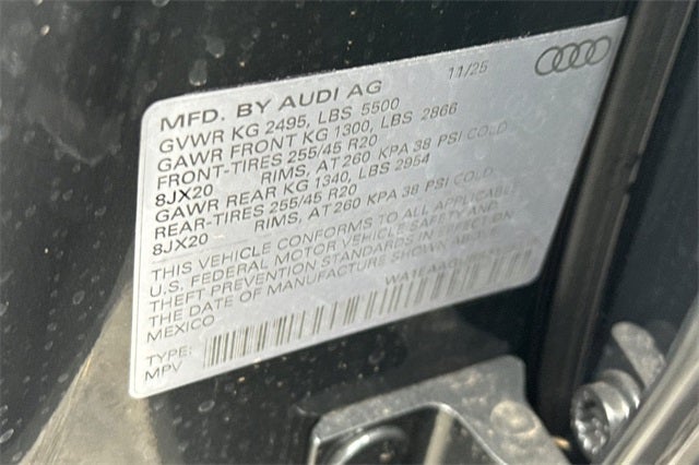 2025 Audi All-new Q5 quattro