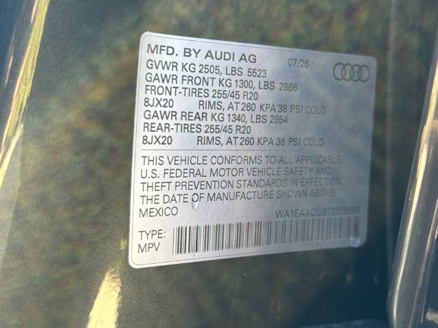2026 Audi Q5 2.0T Premium Plus quattro