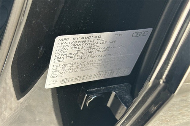 2025 Audi All-new Q5 quattro