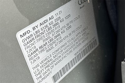 2022 Audi Q3 Premium Plus S Line quattro