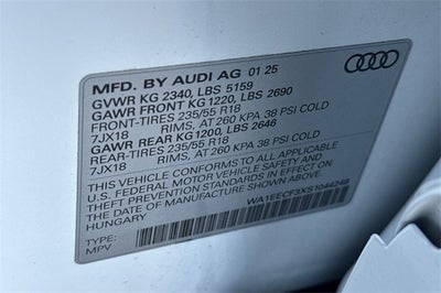 2025 Audi Q3 Premium Plus S Line quattro