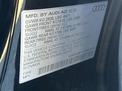 2026 Audi Q8 quattro