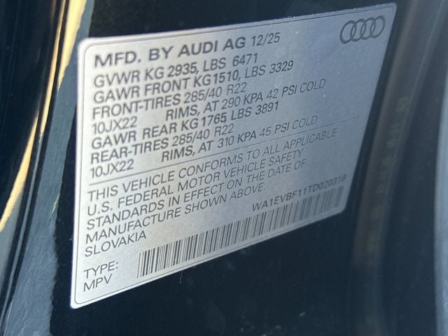 2026 Audi Q8 quattro