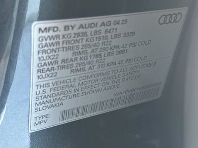2025 Audi Q8 55 Premium Plus quattro