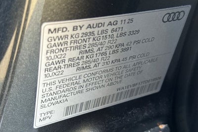 2026 Audi Q8 quattro