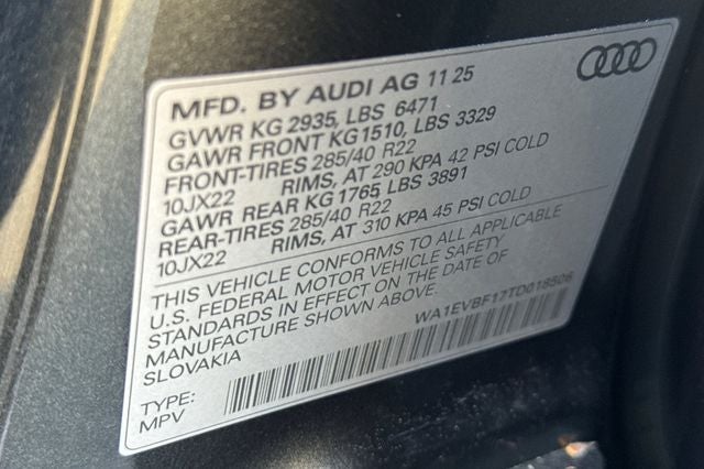 2026 Audi Q8 quattro