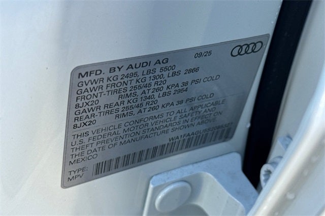 2025 Audi Q5 2.0T Prestige quattro