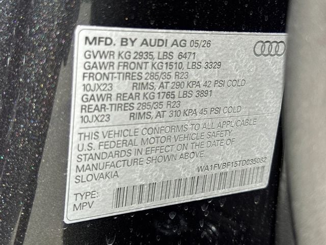 2026 Audi Q8 quattro
