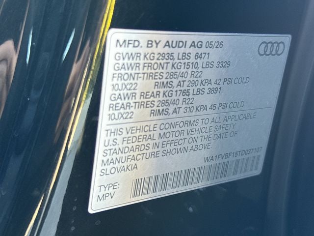 2026 Audi Q8 quattro