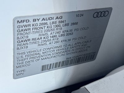 2025 Audi Q5 e 55 Premium S Line