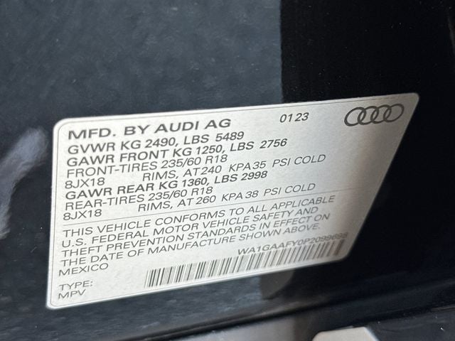 2023 Audi Q5 45 S line Premium quattro