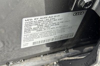 2025 Audi Q7 45 Premium Plus quattro