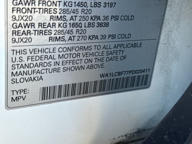 2023 Audi Q7 45 Premium Plus quattro