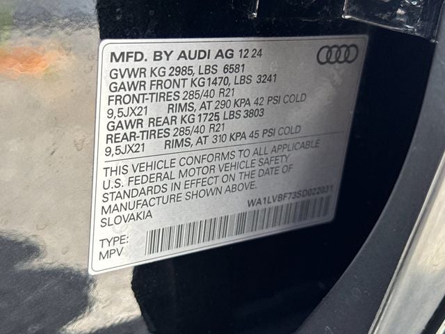 2025 Audi Q7 55 Premium Plus quattro
