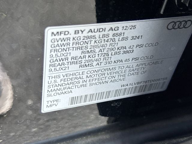 2026 Audi Q7 55 Premium Plus quattro