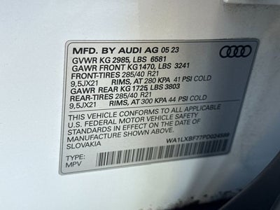 2023 Audi Q7 55 Premium Plus quattro