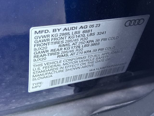 2023 Audi Q7 55 Premium Plus quattro