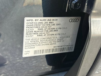 2026 Audi Q7 55 Premium S Line quattro