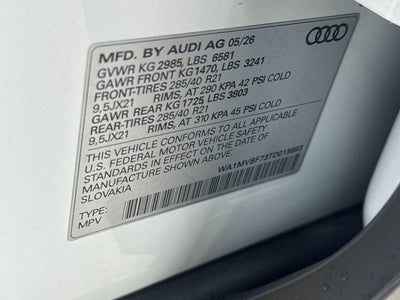 2026 Audi Q7 55 Premium S Line quattro