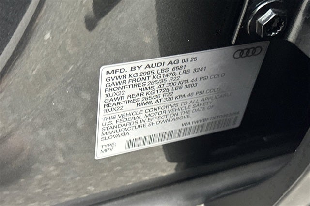 2026 Audi Q7 55 Prestige quattro