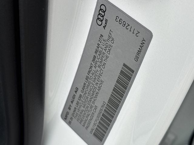 2025 Audi A5 2.0T Premium quattro