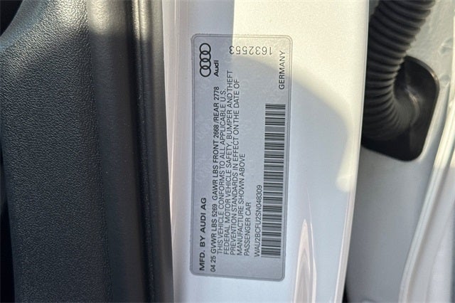 2025 Audi A5 2.0T Premium Plus quattro