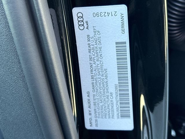 2026 Audi A6 Premium Plus quattro