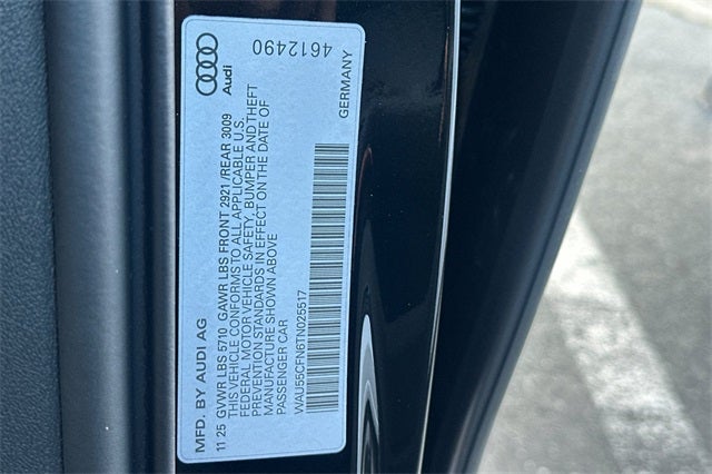 2026 Audi A6 3.0 quattro