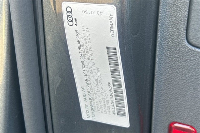 2021 Audi A4 45 S line Premium quattro