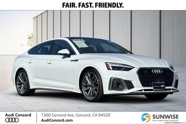 2022 Audi A5 Sportback Premium Plus S Line quattro