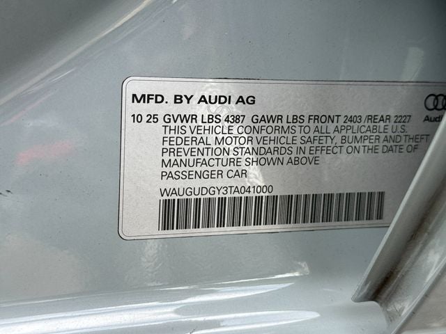 2026 Audi A3 40 Premium quattro