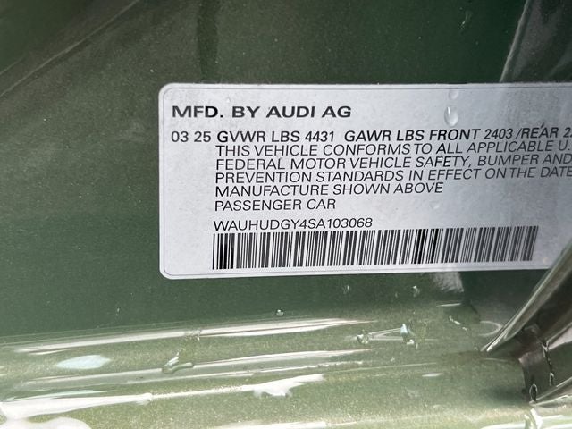 2025 Audi A3 40 Premium Plus quattro