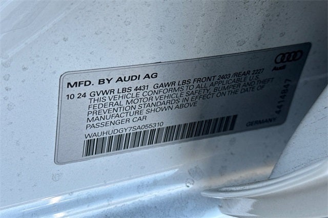 2025 Audi A3 40 Premium Plus quattro