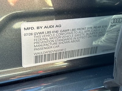 2027 Audi A8 L 55 quattro