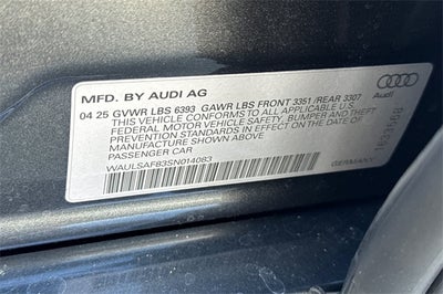 2025 Audi S8 4.0T quattro