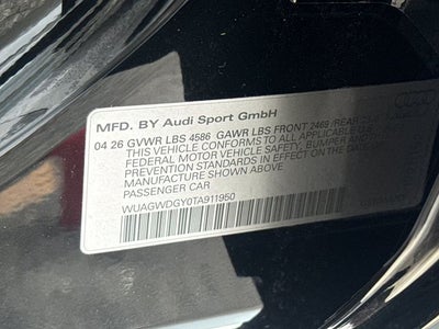 2026 Audi RS 3 2.5T quattro