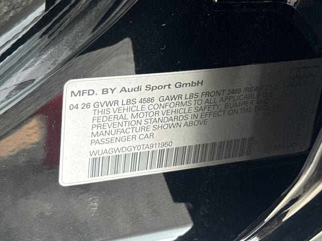 2026 Audi RS 3 2.5T quattro
