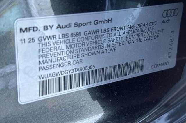 2026 Audi RS 3 2.5T quattro