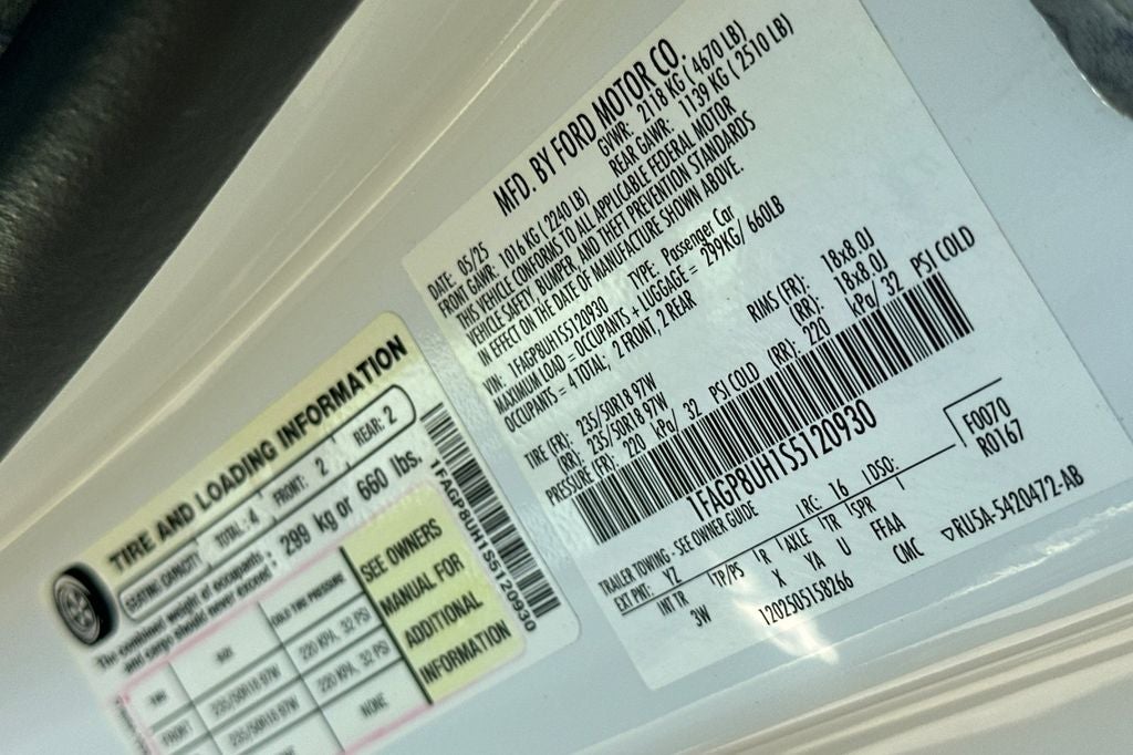 2025 Ford Mustang EcoBoost Premium