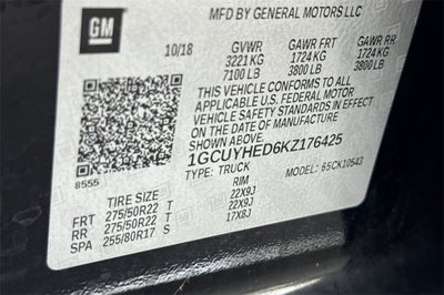 2019 Chevrolet Silverado 1500 High Country