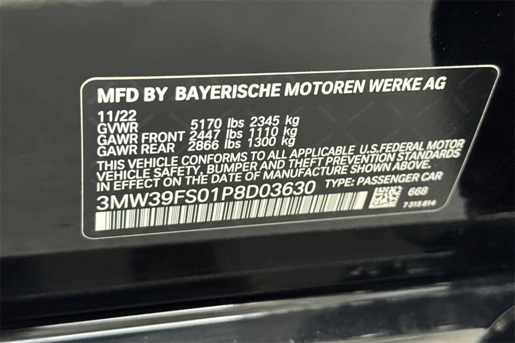 2023 BMW 3 Series 330e xDrive