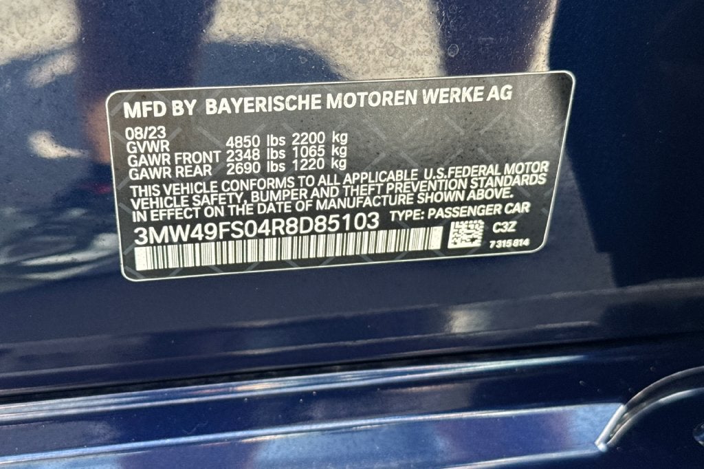 2024 BMW 3 Series M340i