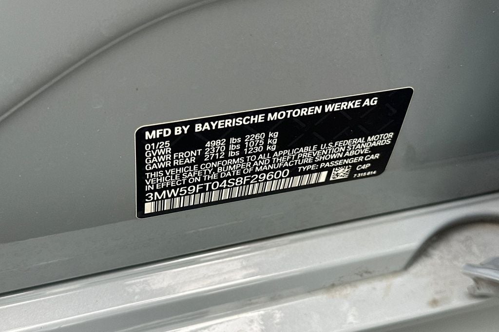 2025 BMW 3 Series M340i