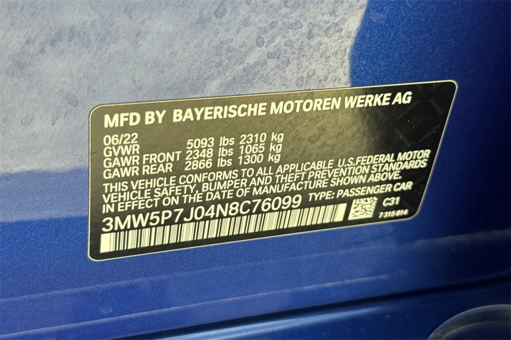 2022 BMW 3 Series 330e iPerformance