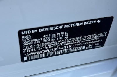 2025 BMW 3 Series 330i