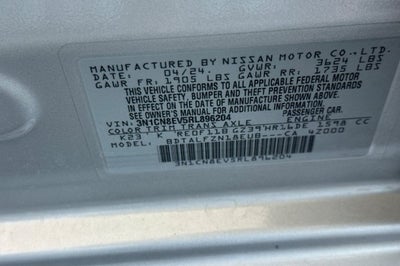 2024 Nissan Versa 1.6 SV
