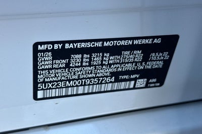 2026 BMW X7 xDrive40i